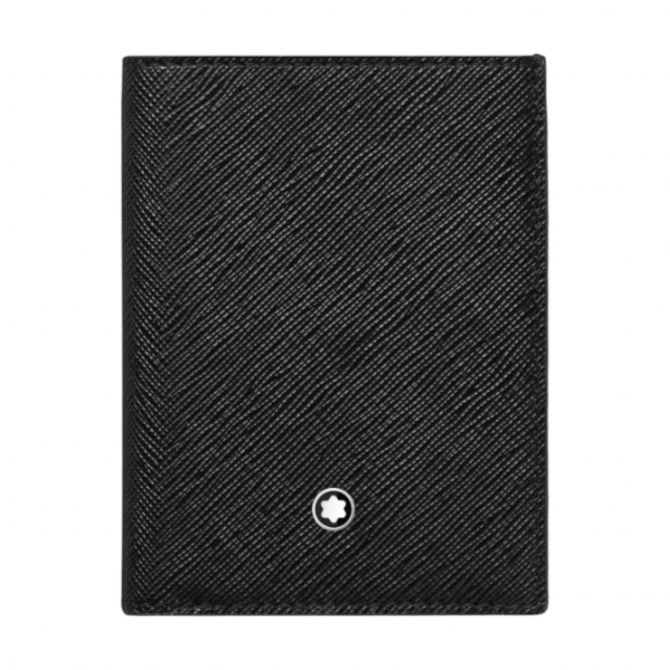 Montblanc Sartorial 4 Card Case Wallet, Black