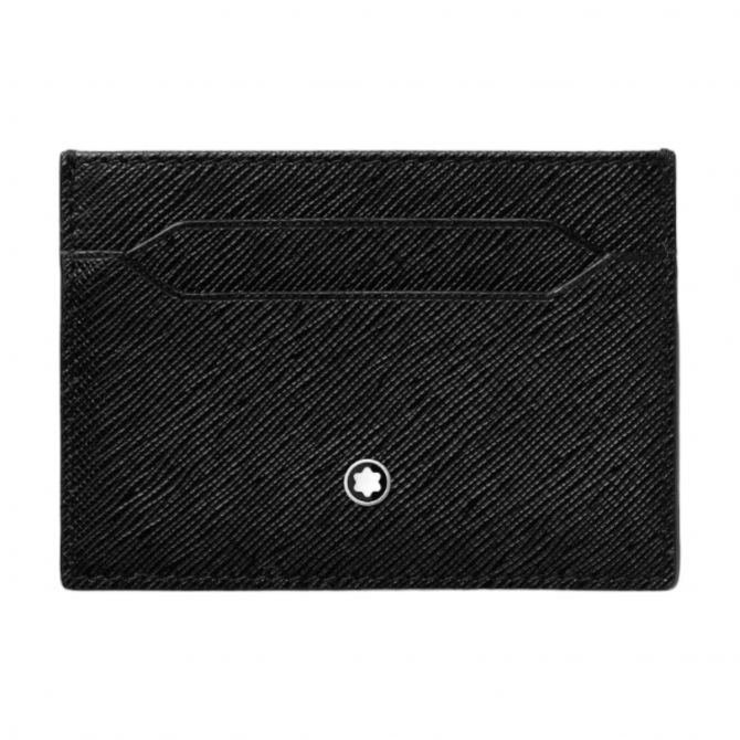 Montblanc Sartorial 5 Card Case Wallet, Black