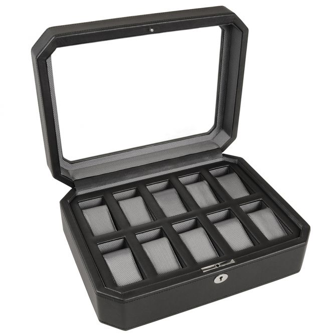 WOLF Windsor 10 Piece Watch Box