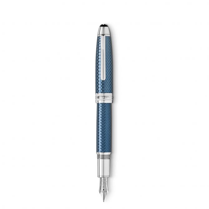 Montblanc Meisterstuck Glacier Solitaire Fountain Pen