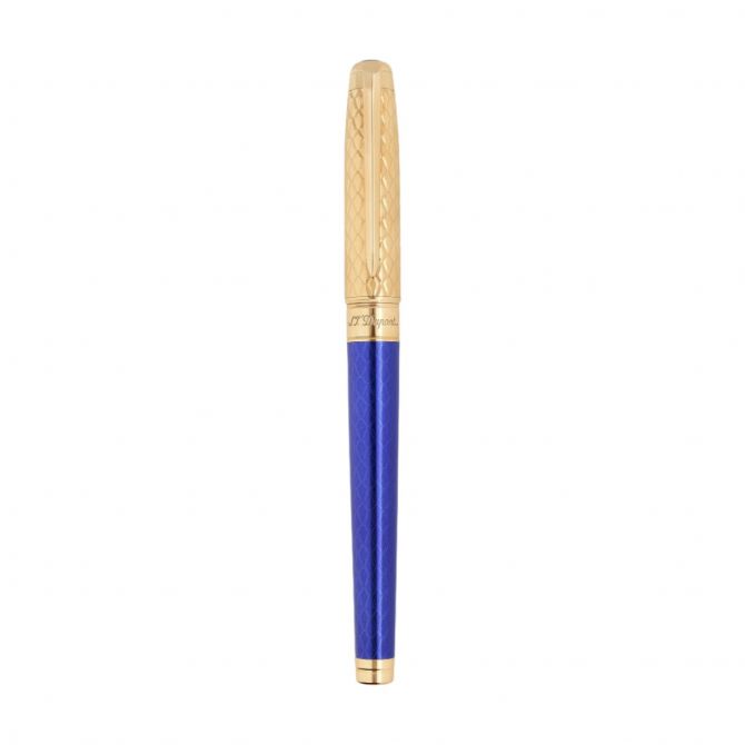 S.T. Dupont Eternity Dragon Rollerball Pen, Blue