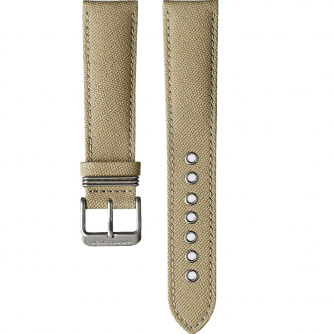 Hamilton Khaki Field 20mm Strap, Beige