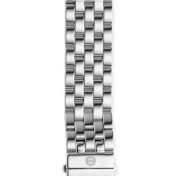 Michele Sport Sail 5 Link Stainless Steel 20mm Women s Watch Bracelet