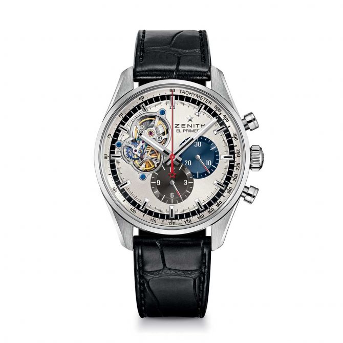 Zenith Chronomaster El Primero Open 42mm Watch, Grey Dial