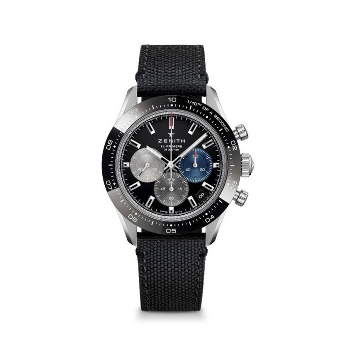 Zenith Chronomaster Sport 41mm Men's Watch, Grey and Navy Dial