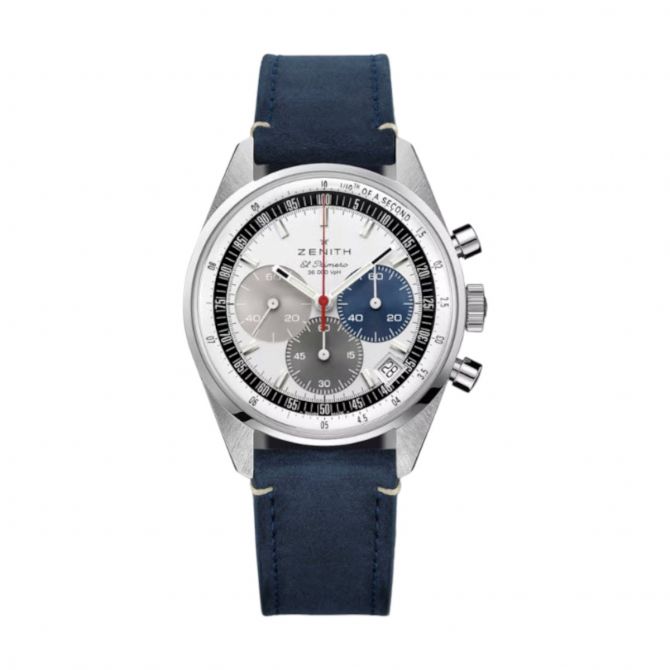 Zenith Chronomaster Original 38mm Watch, Tri-Color Dial