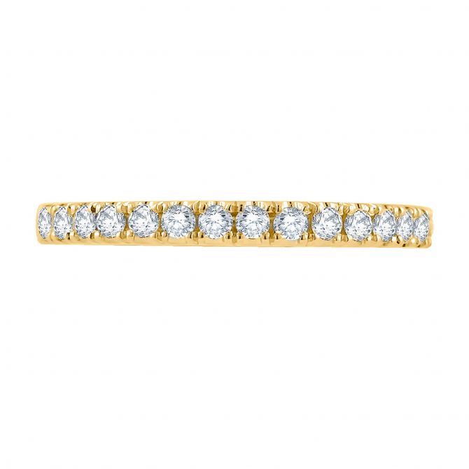 A. Jaffe Classics Empire Legacy Diamond Wedding Band in Yellow Gold