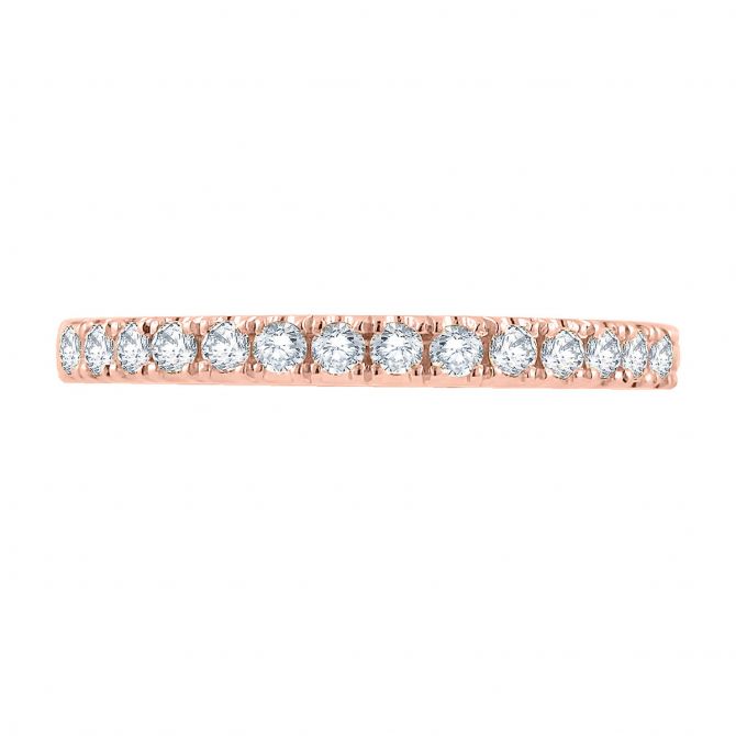 A. Jaffe Classics Empire Legacy Diamond Wedding Band in Rose Gold