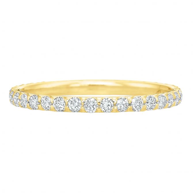 comfort fit diamond eternity band