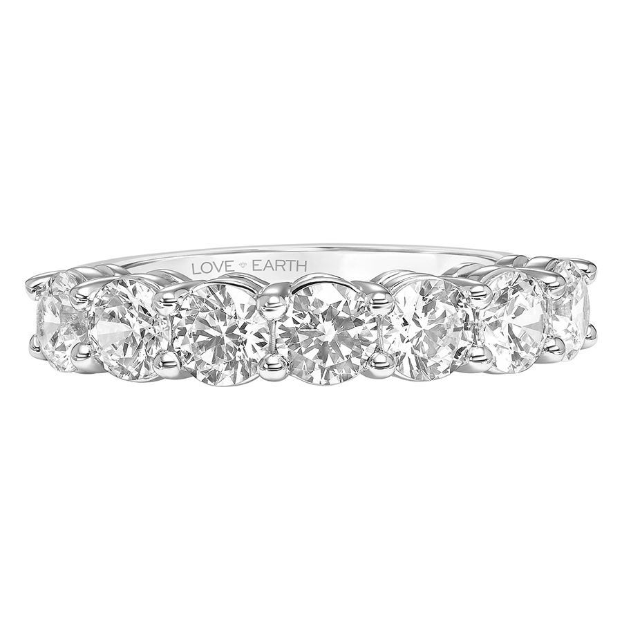 diamond crossover wedding ring