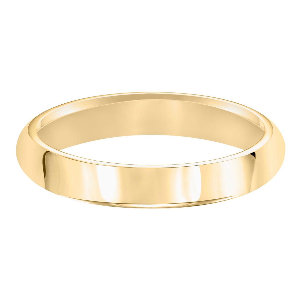 Yellow Gold Comfort Fit 4 mm Wedding Band, Size 10 | Borsheims