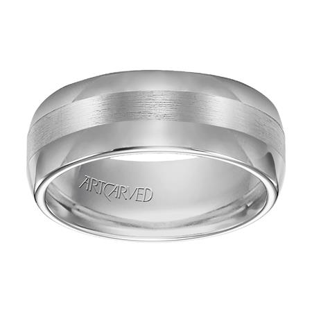 Artcarved tungsten hot sale wedding bands