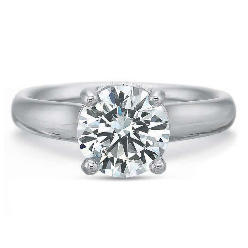 18K White Gold Diamond Gallery Ring Setting | Borsheims