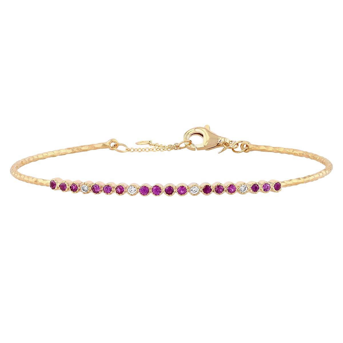 Marika Yellow Gold Ruby & Diamond Bracelet | Borsheims