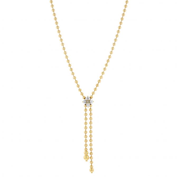 Roberto Coin Love in Verona Diamond Zipper Necklace
