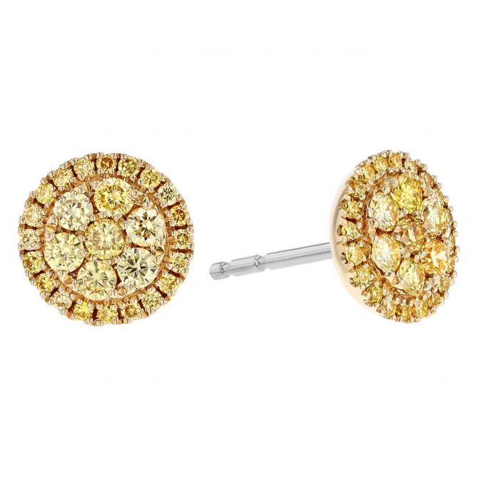 Buy Vaibhav Jewellers 18K Diamond Fancy Stud Earrings 155VH4619 Online from  Vaibhav Jewellers