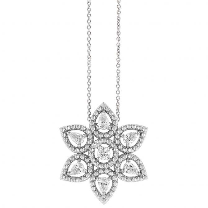 Roberto Coin Dolce Diamond Star Pendant in 18K Gold