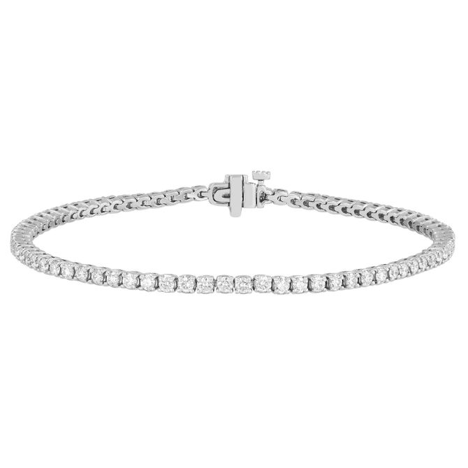 ALTR Lab Grown Diamond Tennis Bracelet in White Gold, 1.96 cttw