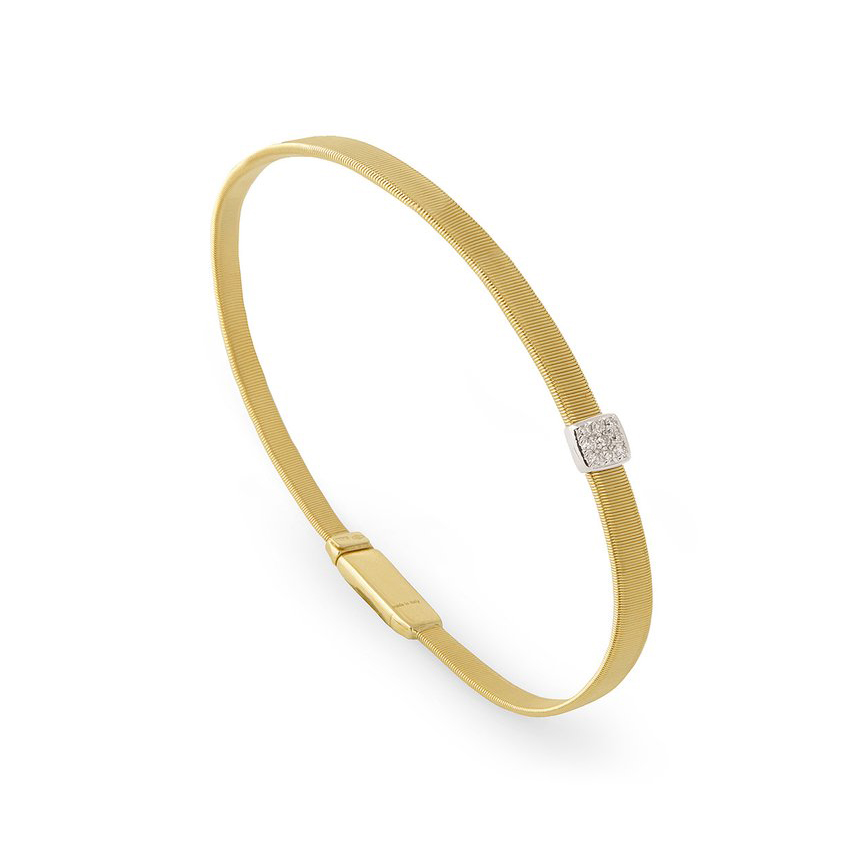 Marco Bicego Masai Single Station Diamond Bracelet In Yellow Gold ...