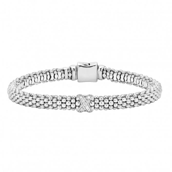 LAGOS Diamond Lux Single Station X Bracelet