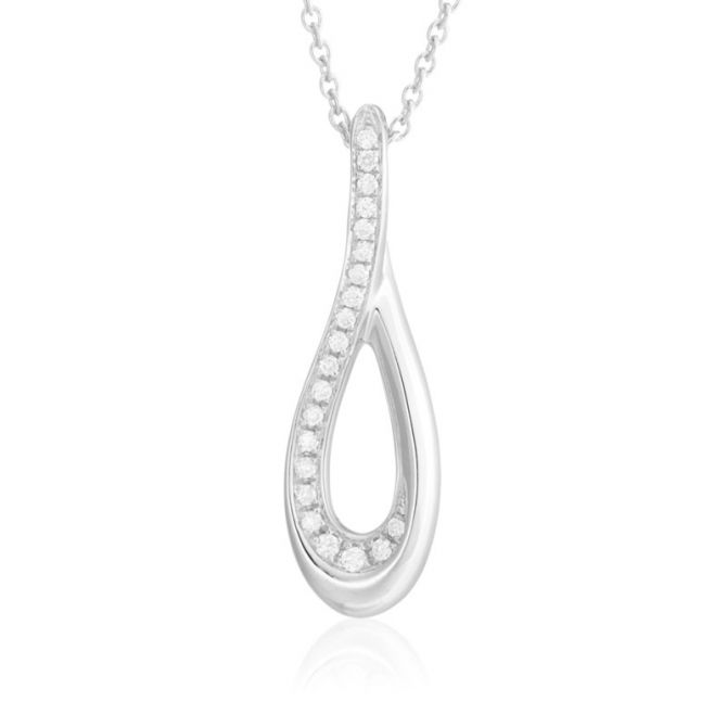 Best CYPRESS PENDANT, WHITE Necklace