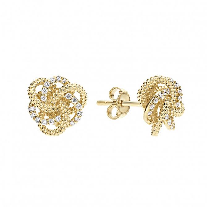 LAGOS Love Knot Stud Earrings