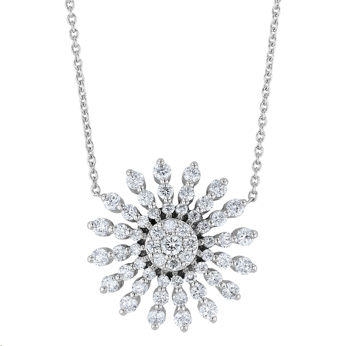 roberto coin sunburst necklace