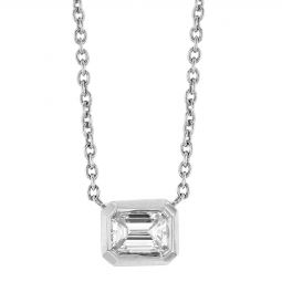 A Dainty Diamond Disc Pendant - Beverly Hills – Mizrahi Diamond Co.