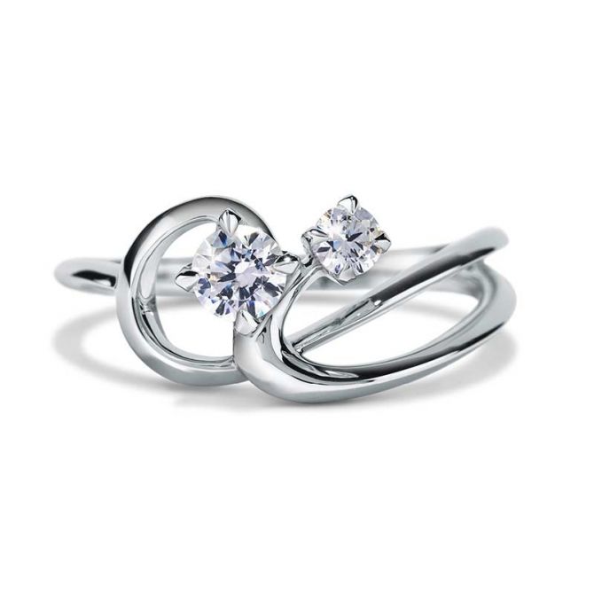 swarovski created diamonds ring