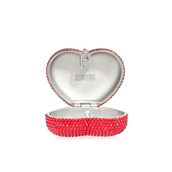 Judith Leiber Heart Clutch