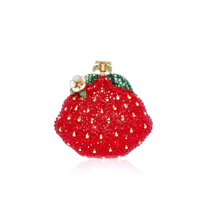 Judith Leiber Strawberry Pillbox