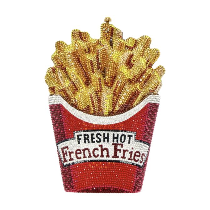 Judith Leiber French Fries Fresh and Hot Clutch