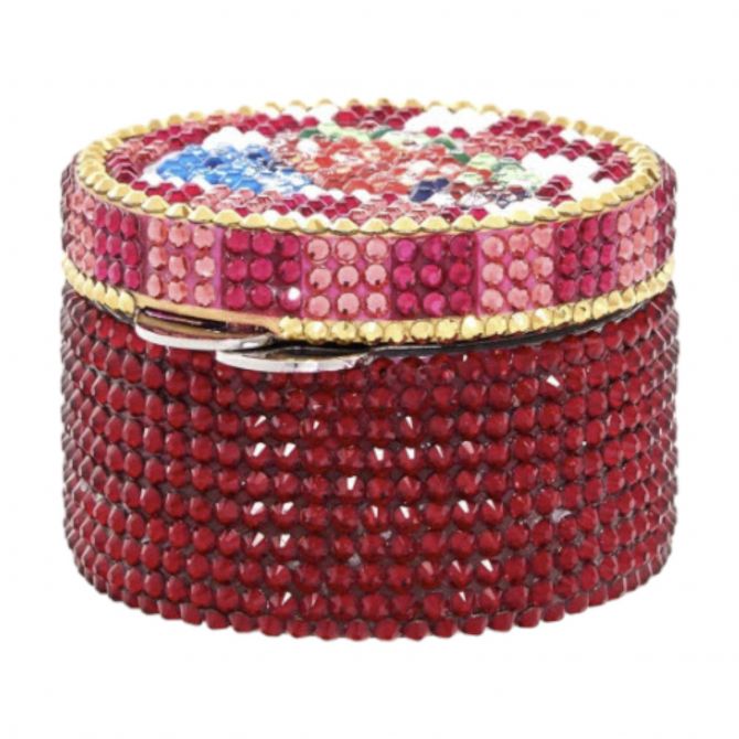 Judith Leiber Judith's Jelly Jar Miniature Pillbox