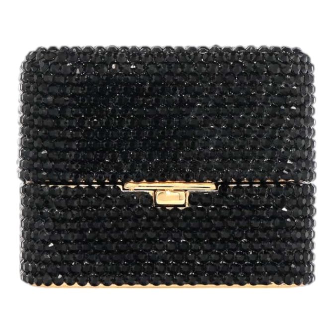 Judith Leiber Miniature Say Yes Box, Jet Black