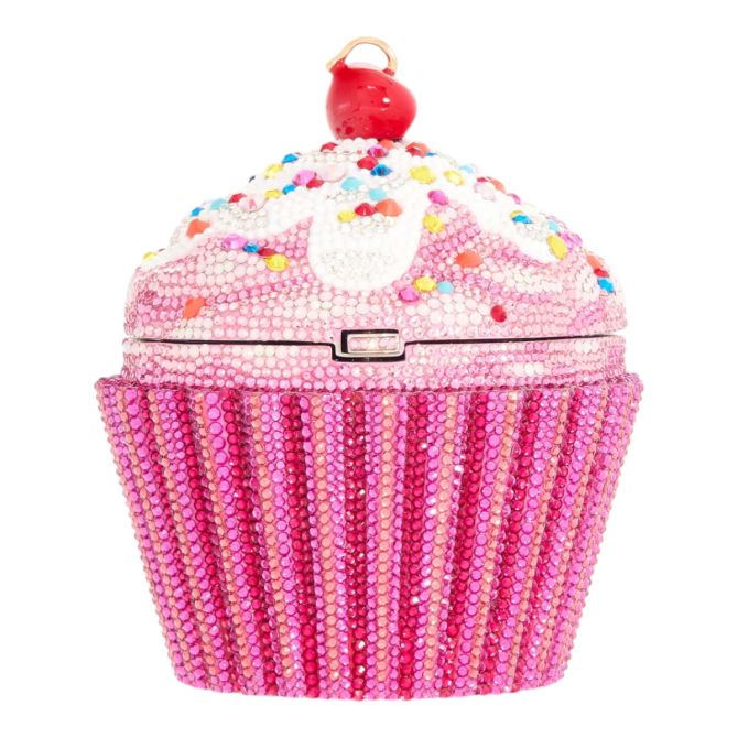 Judith Leiber Cupcake Clutch, Cherry