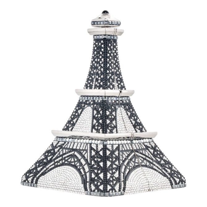 Judith Leiber Eiffel Tower Bonjour Clutch