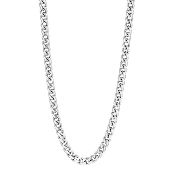 Sterling Silver 5 mm Miami Cuban Chain, 22"