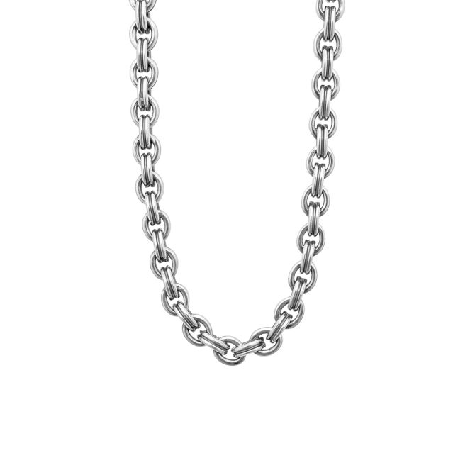 LAGOS Anthem Double Link Chain Necklace, 9.5 mm, 20"