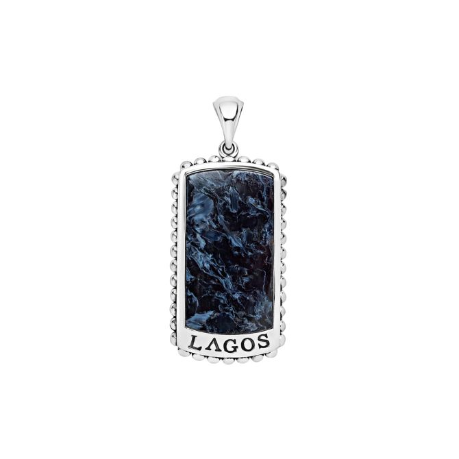 LAGOS Anthem Pietersite Tag Amulet