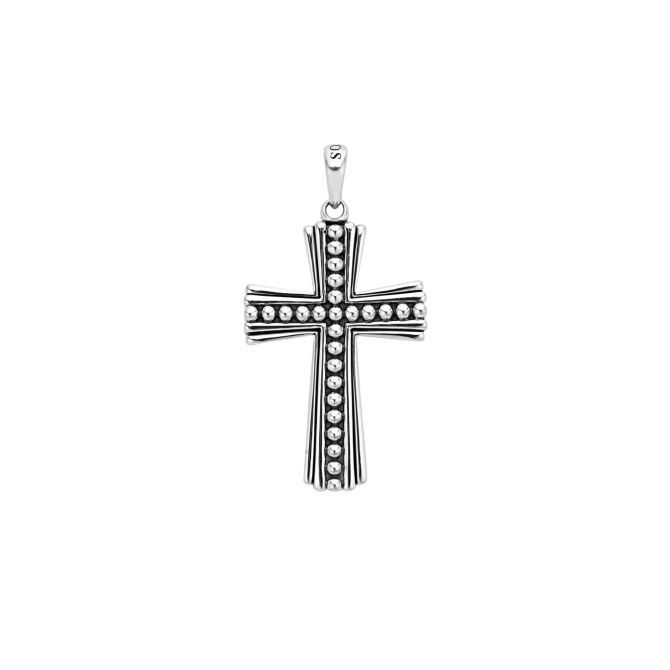 LAGOS Sterling Silver Cross Amulet