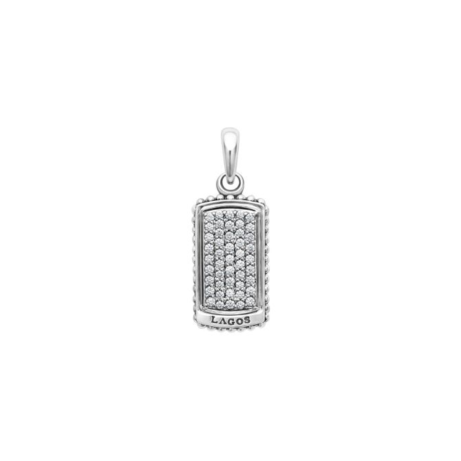 Lagos Anthem Tag Amulet, Diamond