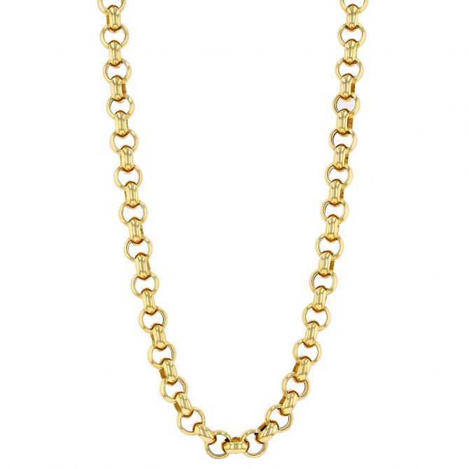 Roberto Coin Yellow Gold Link Chain Necklace, 18"