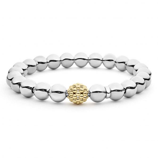 LAGOS Signature Caviar Bead Bracelet, 6"