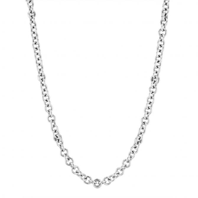 Spinelli Kilcollin Serpens Sterling Silver Chain Necklace, 18"