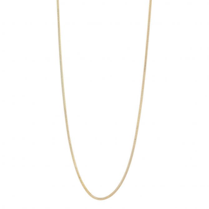 Yellow Gold 1.6 mm Snake Chain, 18"