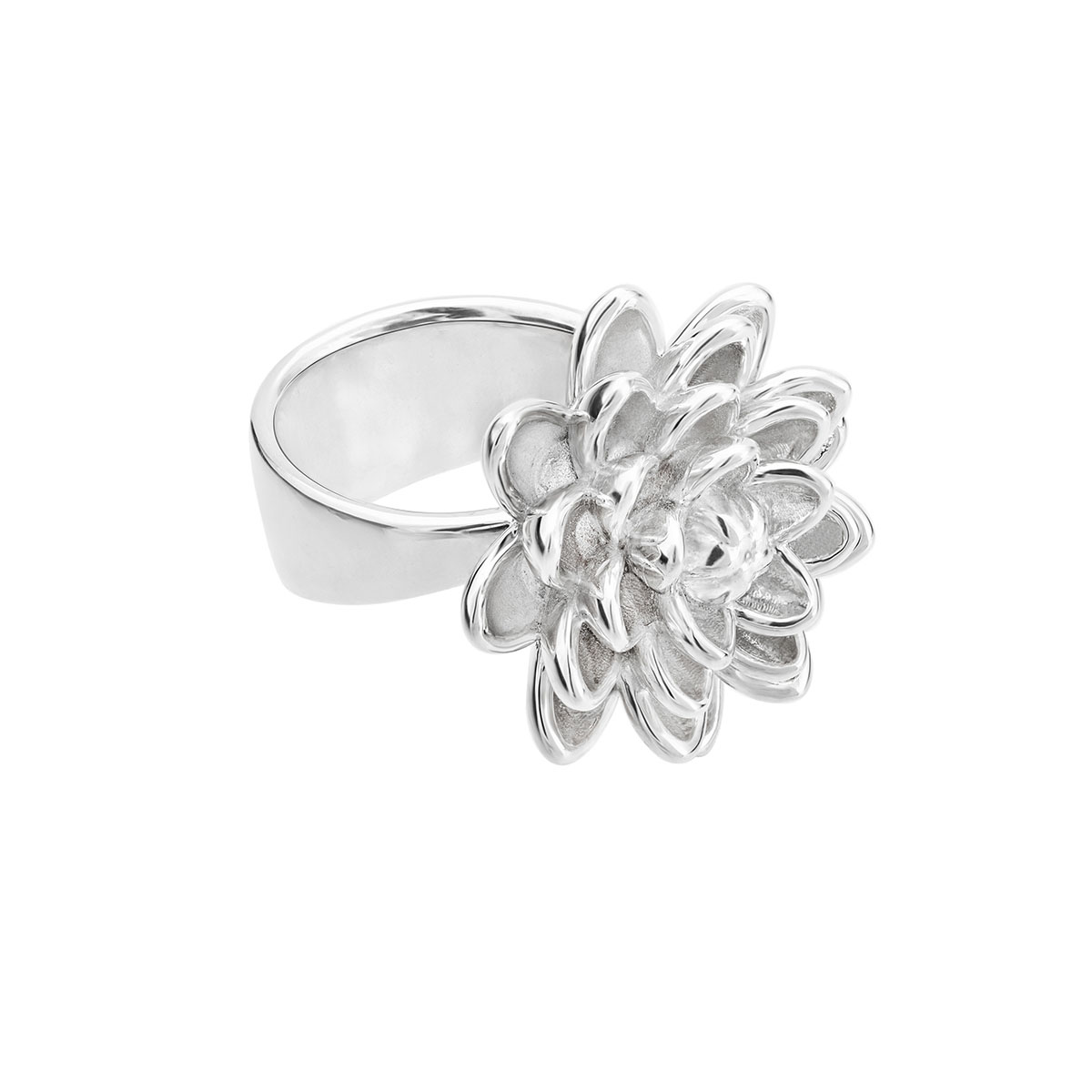 Tane Dalia Flower Sterling Silver Ring | 01010200156 | Borsheims