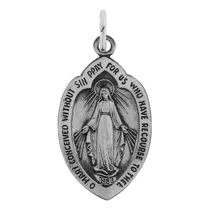 Sterling Silver Miraculous Charm