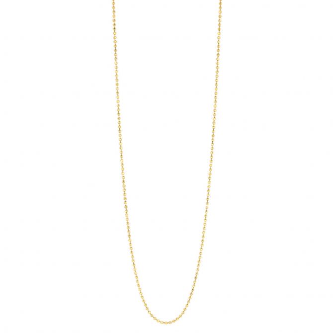 Yellow Gold 1.2 mm Ball Chain, 18"