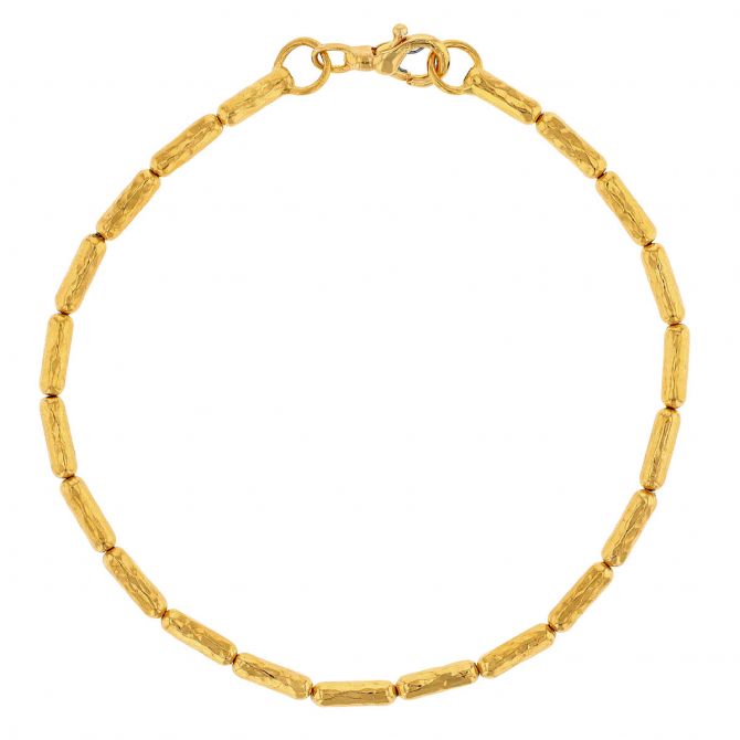 Gurhan Yellow Gold Round Link Chain Bracelet, 7.25"