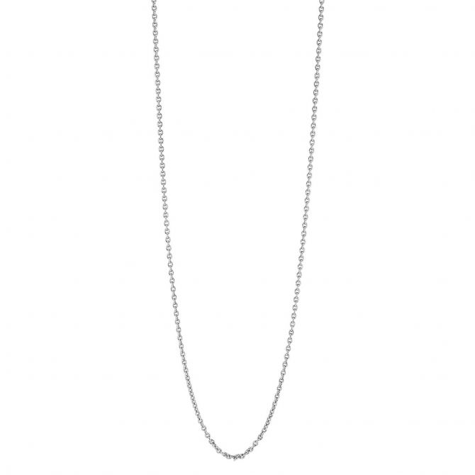 Sterling Silver 1.5 mm Cable Chain Necklace, 18"